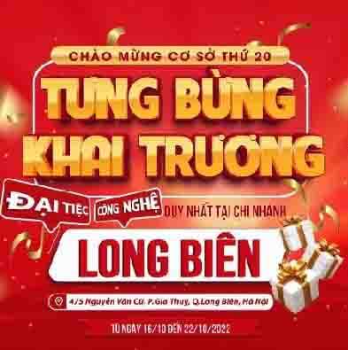 Khai trương cơ sở mới